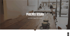 Desktop Screenshot of phoenixvegan.com